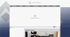 Desktop Screenshot of hotelsafir.pl